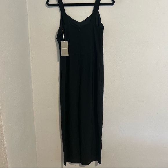 Everlane Womens The Japanese GoWeave Slip Jumpsuit Black Size 0 - Picture 6 of 7